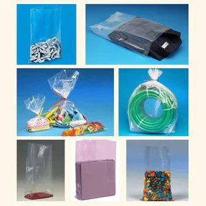 Flat poly bags 1 to 8 mil all sizes