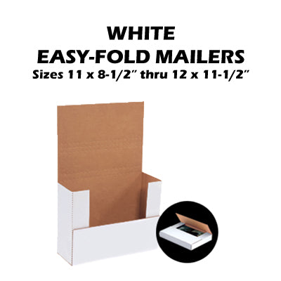 White Easy-Fold Mailers 50/bdl (Part 2)