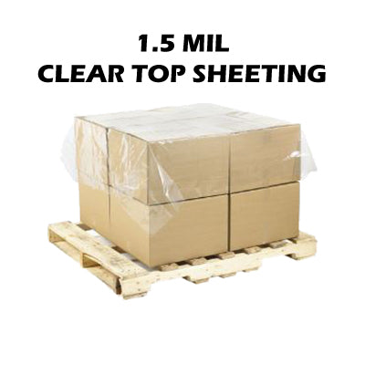 1.5 Mil Clear Top Sheeting