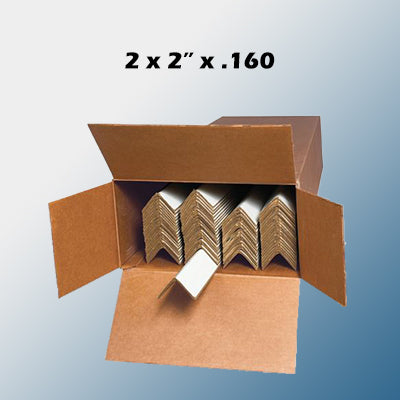 2 x 2" x .160 Medium Duty Fiber Edge Protectors (Cased)