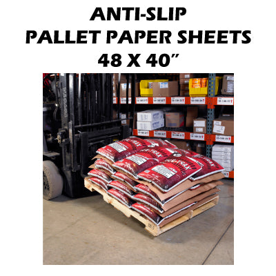 48 x 40" Anti-Slip Pallet Paper Sheets