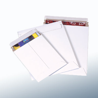 White Self-Seal Flat Mailers (Full Case Packs)