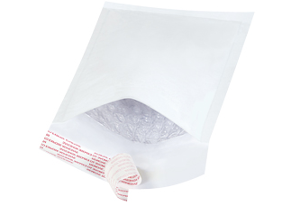 White Self-Seal Bubble Mailers (Full Case Packs)