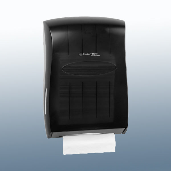 KC Professional™ Black (Smoke) Universal Folded Towel Dispenser