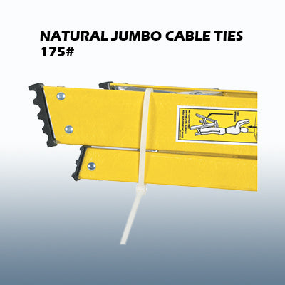 175lb Natural Jumbo Cable Ties