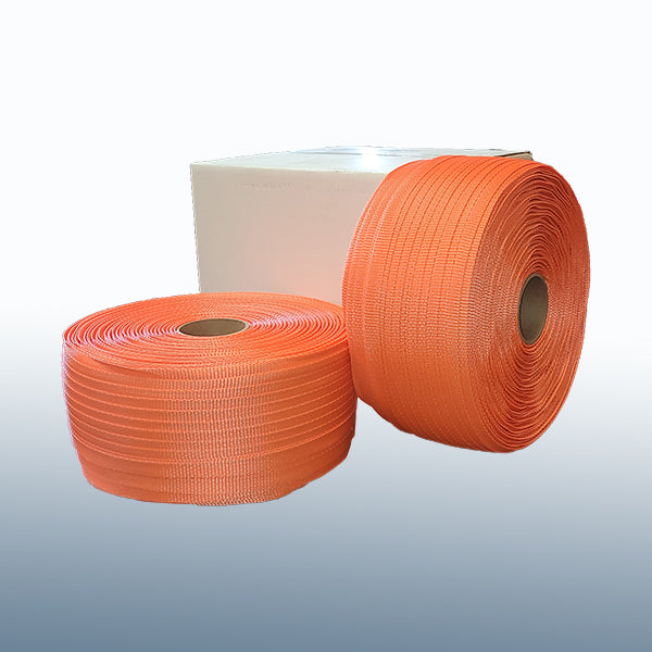 3/4" Orange Woven Cord Strapping (2cls/cs)