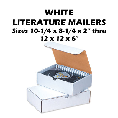 White Literature Mailers 50/bdl, unless noted (Part 3)