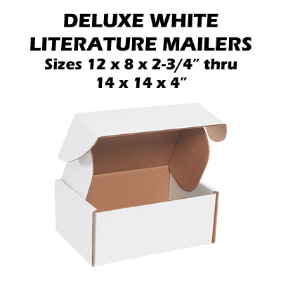 Deluxe White Literature Mailers 50/bdl (Part 2)