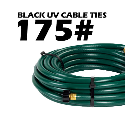 175# Black UV Cable Ties (Various Lengths)