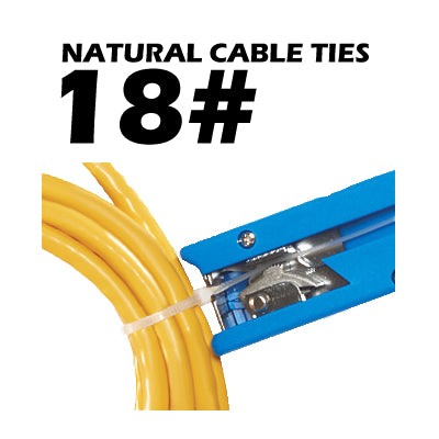 18# Natural Cable Ties (Various Lengths)