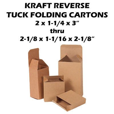 Kraft Reverse Tuck Folding Cartons (Part 2)