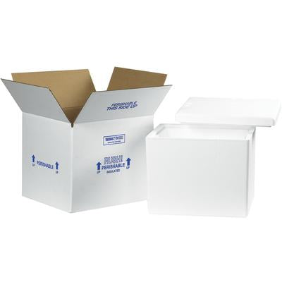 Insulated Shipping Kits - Inside Dim: 12 x 12 x 11-1/2" thru 26 x 19-3/8 x 10-1/2"