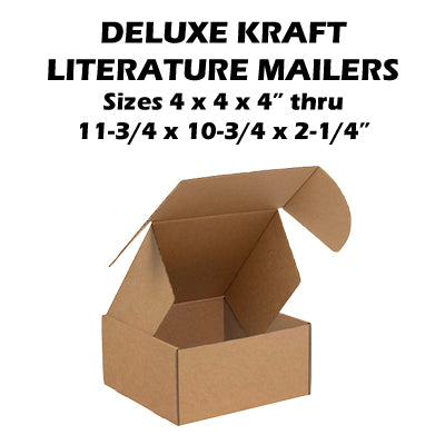 Deluxe Kraft Literature Mailers 50/bdl (Part 1)