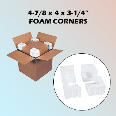 4-7/8 x 4 x 3-1/4" Foam Corner Protectors 320/cs
