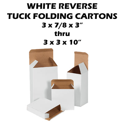 White Reverse Tuck Folding Cartons (Part 5)