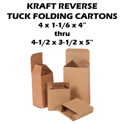 Kraft Reverse Tuck Folding Cartons (Part 7)