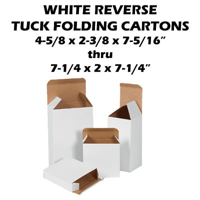 White Reverse Tuck Folding Cartons (Part 8)