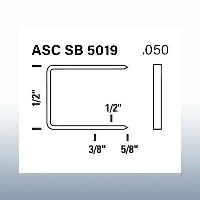 ASCP50-5B Pneumatic Plier Stapler (ASCSB5019 Staples Image)