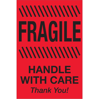 Fragile Special Handling Labels