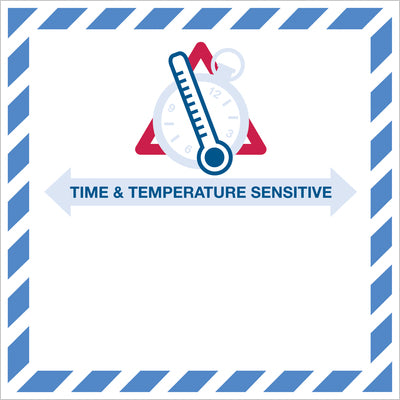 Time and Temperature Sensitive Label