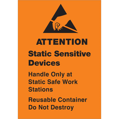 Anti-Static Labels