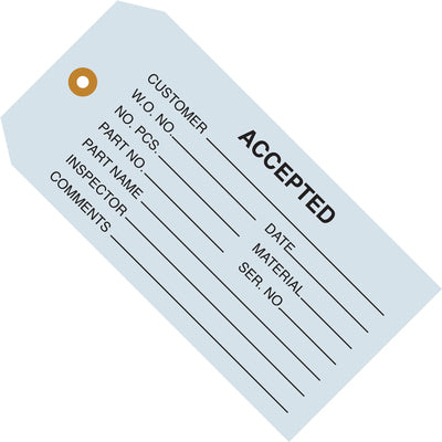 4-3/4 x 2-3/8" Inspection Tags