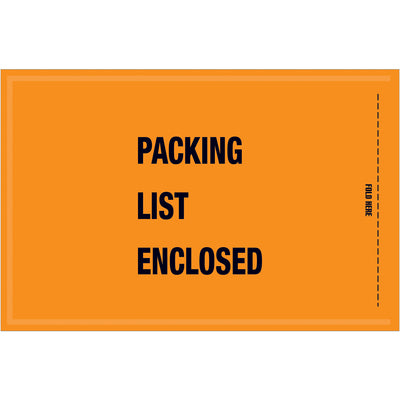 5-1/4 x 8" Military Spec "Packing List Enclosed" Envelopes 1,000/cs