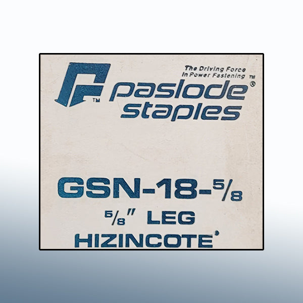 GSN18 5/8" Paslode Staples 5,000/bx-staple-Lamar Packaging Supplies Inc