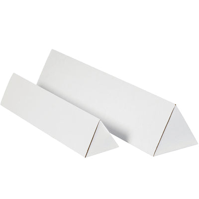 White Triangle Mailing Tubes (Full Case)