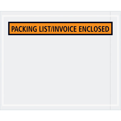 "Packing List/Invoice Enclosed" Envelopes 1,000/cs