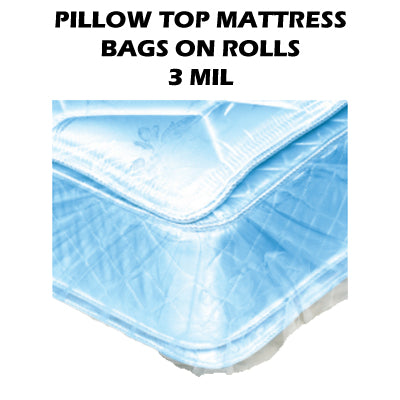 Pillow Top Mattress Bags On Rolls - 3 Mil