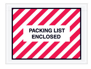 Full Face Envelopes "Packing List Enclosed" (2 colors available) 1,000/cs