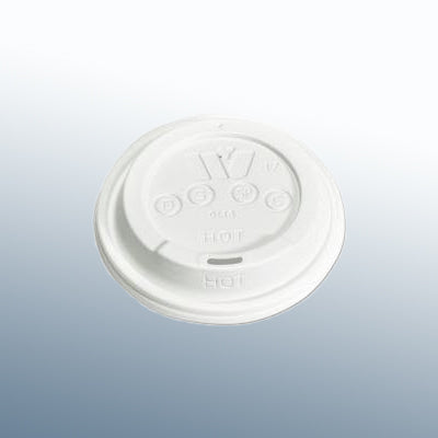White Drink-Thru Lid for 12-24oz Cups 1,000/cs